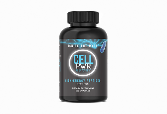 CELLPWR SPORT stim-free pre workout capsules bottle