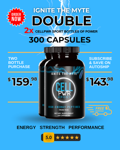 Pricing for a two pack of CELLPWR  SPORT bottles.